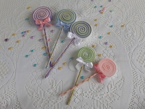 Kit Doces 24 Peças Feltro e Tecido