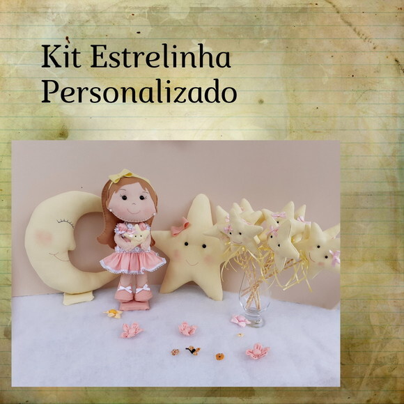 Kit Estrelinha Personalizado 13 Peças
