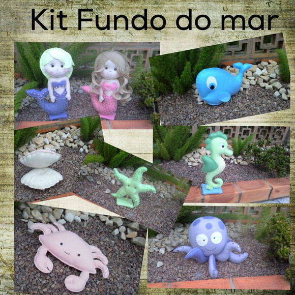 Kit Fundo do Mar