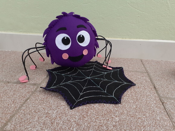 Kit Halloween em Feltro 03 Peças