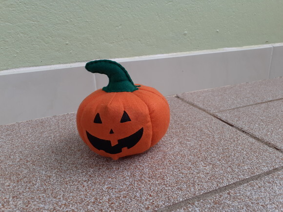 Kit Halloween em Feltro 03 Peças