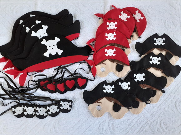 Kit Lembrancinhas Piratas 35 Peças