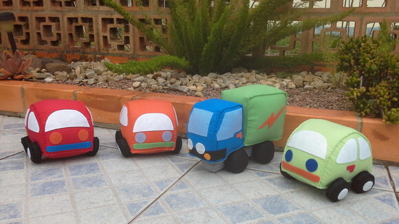 Kit Meios de Transporte 4 Peças