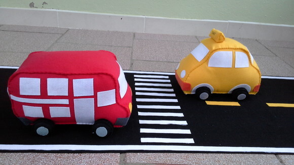 Kit Meios de Transporte Público 03 Peças