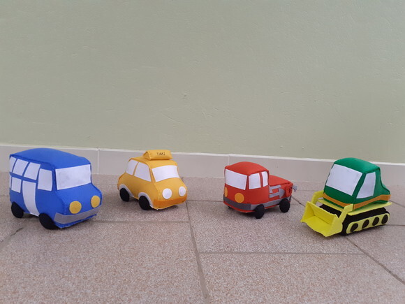 Kit Meios de Transporte Terrestre para Nichos