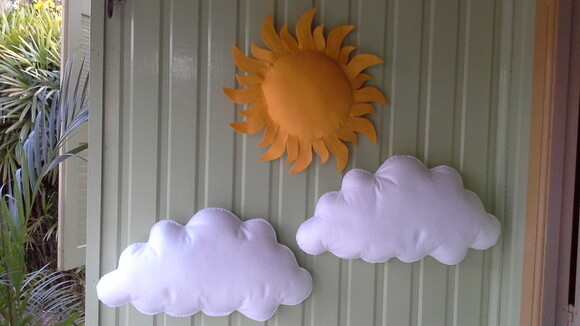 Kit Nuvens e Sol Grande
