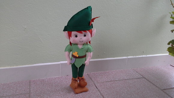 Kit Peter Pan e Sininho de Feltro