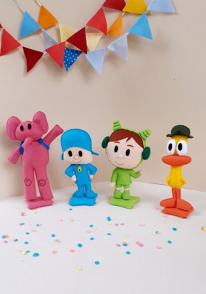 Kit Pocoyo 4 Peças