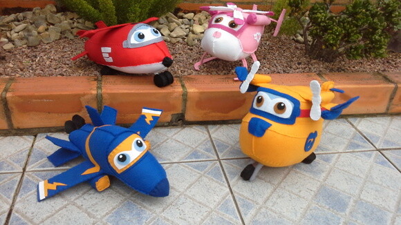 Kit Super Wings em Feltro
