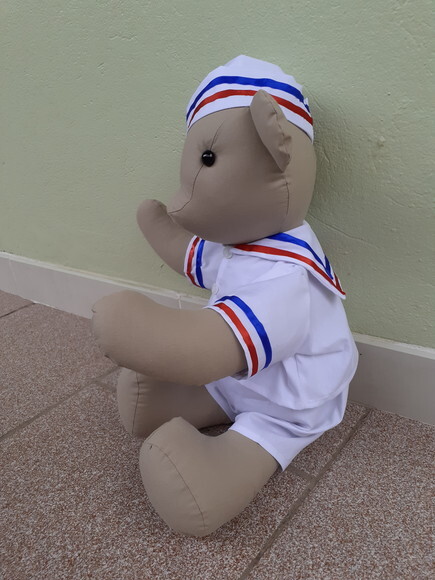 Kit Urso Marinheiro 04 Peças