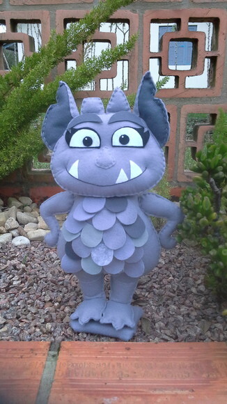 Kit Vampirina em Feltro 04 Peças