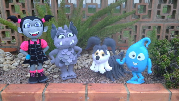 Kit Vampirina em Feltro 04 Peças