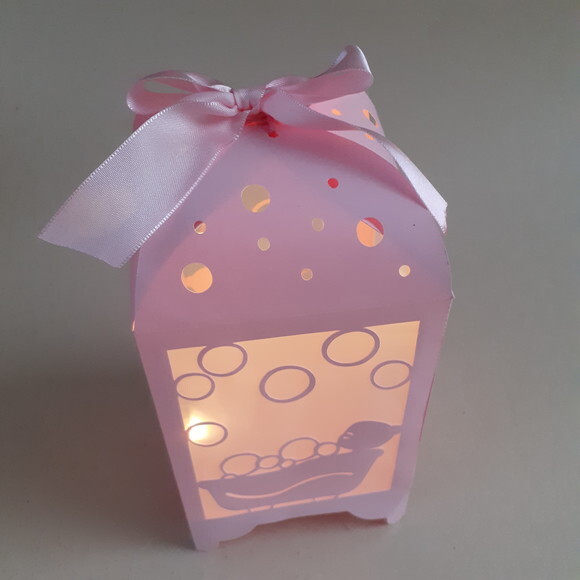 Lanterna Iluminada com Led Festa Spa