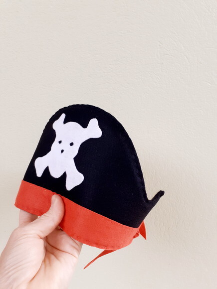 Lembrancinha Chapéu de Pirata e Tapa Olho