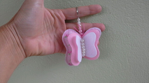 Lembrancinha Chaveiro Borboleta