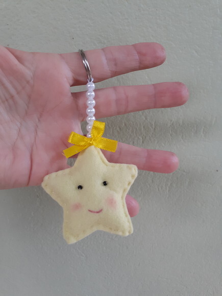 Lembrancinha Chaveiro Estrelinha