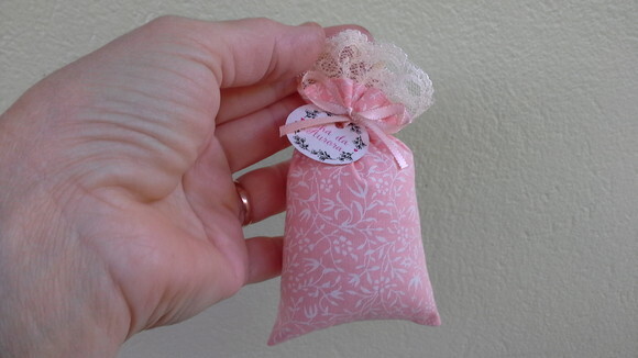 Lembrancinha Sache Perfumado