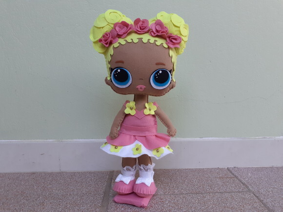 Lol Surprise Flower Child de Feltro