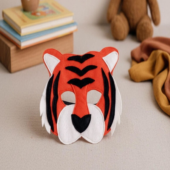 Máscara Tigre de Feltro