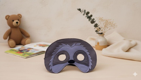 Máscaras Bicho Preguiça 03 Peças