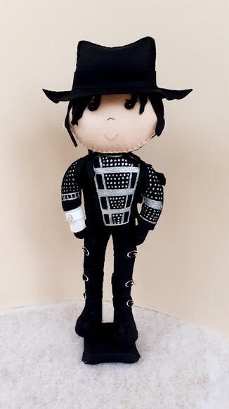 Michael Jackson em Feltro.