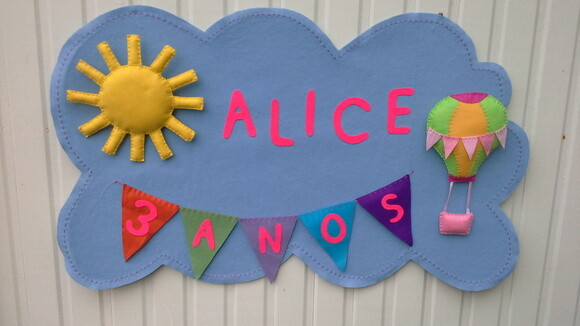 Painel de Festa 3d Personalizado