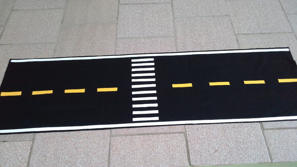 Pista de Trânsito de Feltro