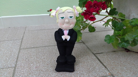 Poderosa Chefinha Loira de Feltro