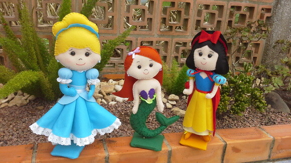 Princesas em Feltro
