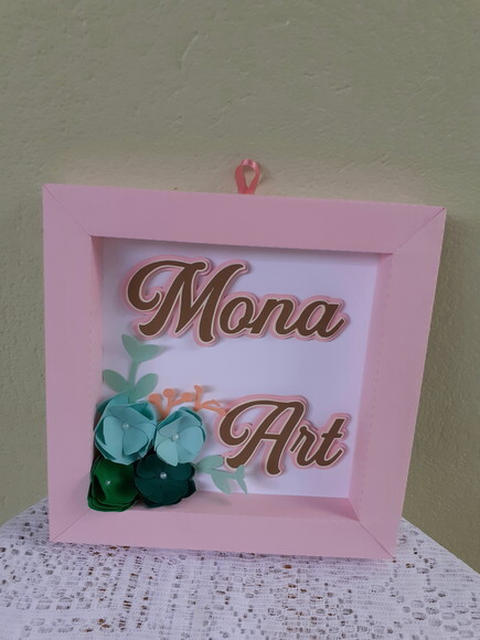 Quadrinho de Papel Personalizado Suculentas