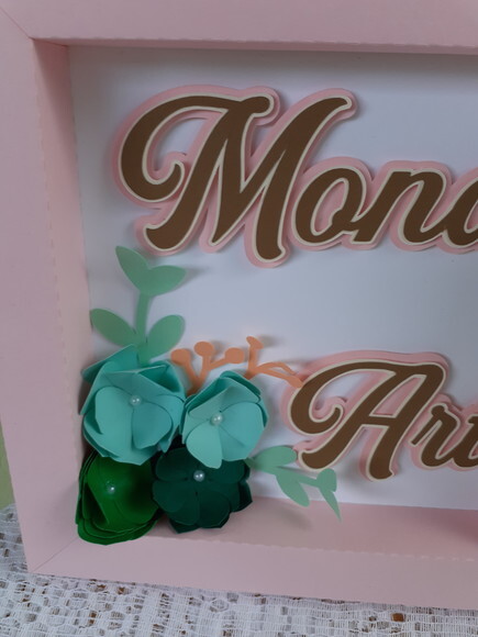 Quadrinho de Papel Personalizado Suculentas