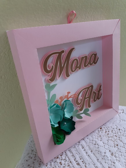 Quadrinho de Papel Personalizado Suculentas