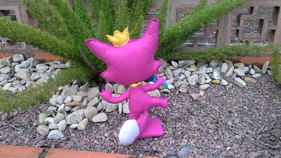 Raposa Pinkfong de Feltro
