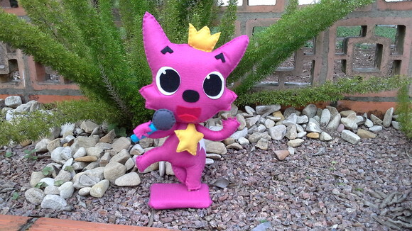Raposa Pinkfong de Feltro