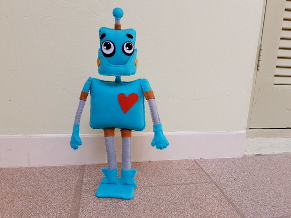 Robô de Feltro