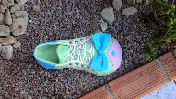Sapatos de Palhaço em feltro