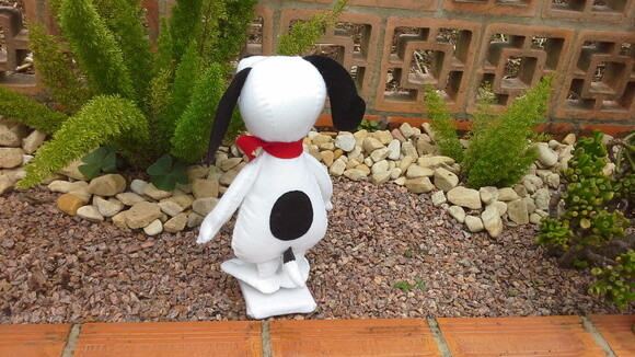 Snoopy em Feltro