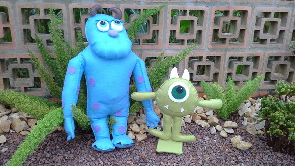 Sulley e Mike de Monstros S/a