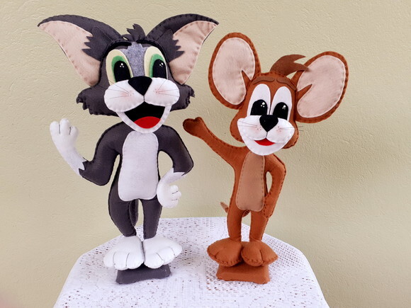 Tom e Jerry de Feltro