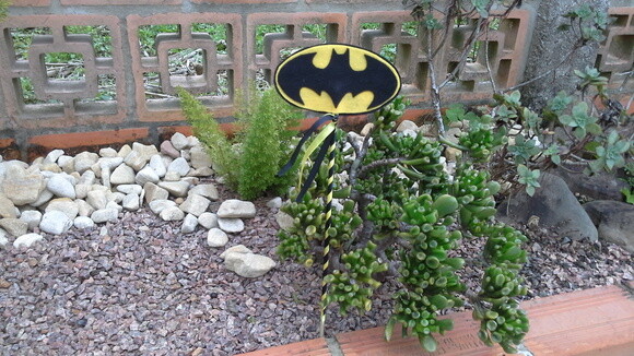 Topper do Batman em Feltro