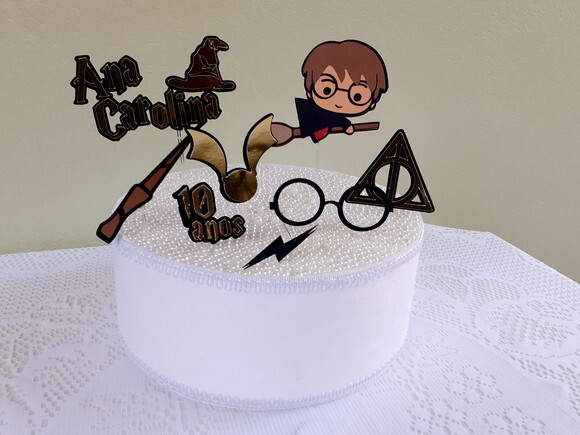 Topper Harry Potter em Camadas