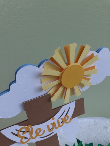 Topper Mesversário Jesus com Nome