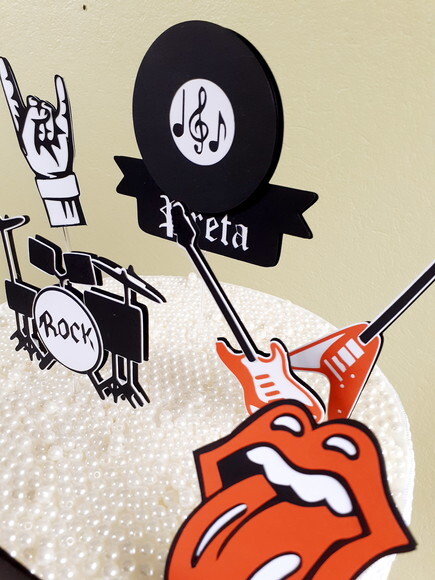 Topper Rock'n Roll em Camadas