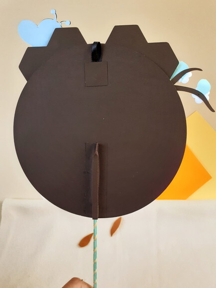 Topper/quadrinho Abelhinhas Frete Grátis