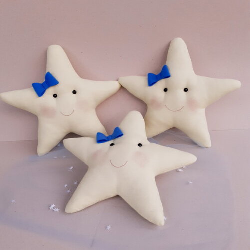 Almofada Estrelinha 03 Peças