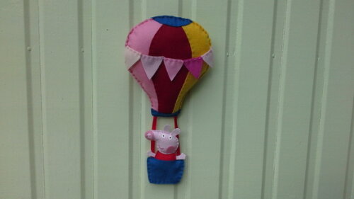 Balão da Peppa