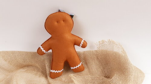 Boneco Gingerbread de Feltro