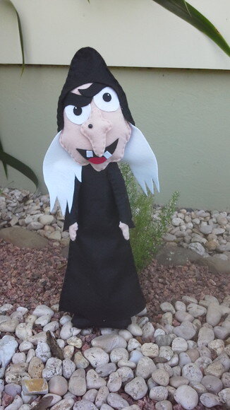 Bruxa da Branca de Neve em Feltro