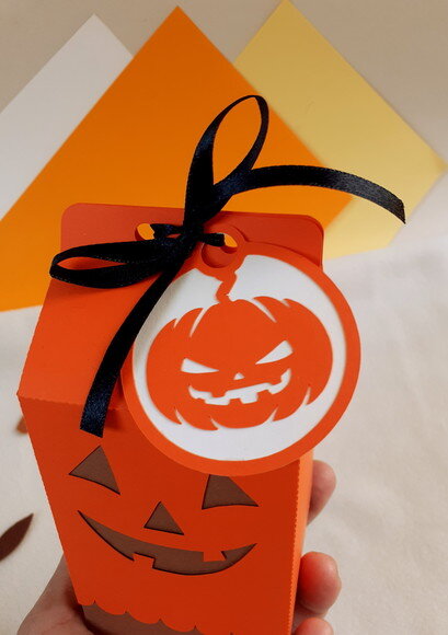 Caixa Milk Abóbora Halloween