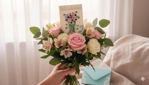 Cartão Felicidades em Quilling com Envelope 2